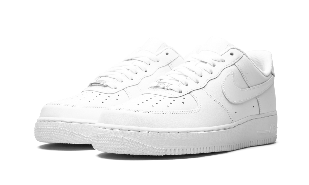 Mens Nike Air Force 1 Low '07 White On White White White White/White - View 2 - CW2288 111