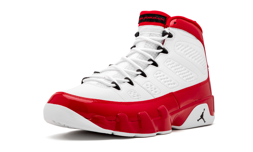 Air Jordan 9 White/Red/Black 302370 160