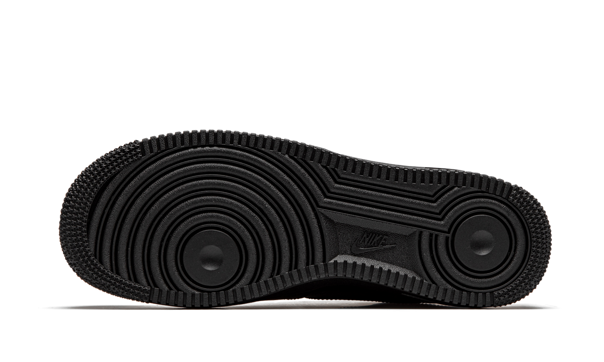 Mens Nike Air Force 1 Low Supreme - Mini Box Logo Black Black Black Black/Black - View 5 - CU9225 001