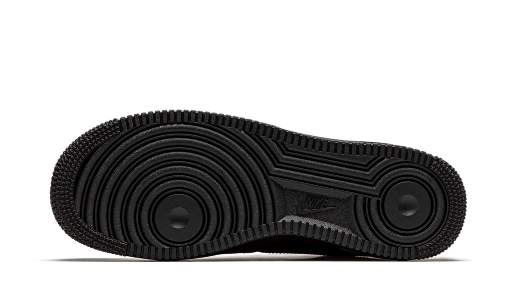 Mens Nike Air Force 1 Low Supreme - Mini Box Logo Black Black Black Black/Black - View 5 - CU9225 001