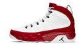Air Jordan 9 White/Red/Black 302370 160