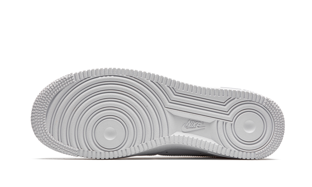 Mens Nike Air Force 1 Low Supreme - Mini Box Logo White White White White/White - View 5 - CU9225 100