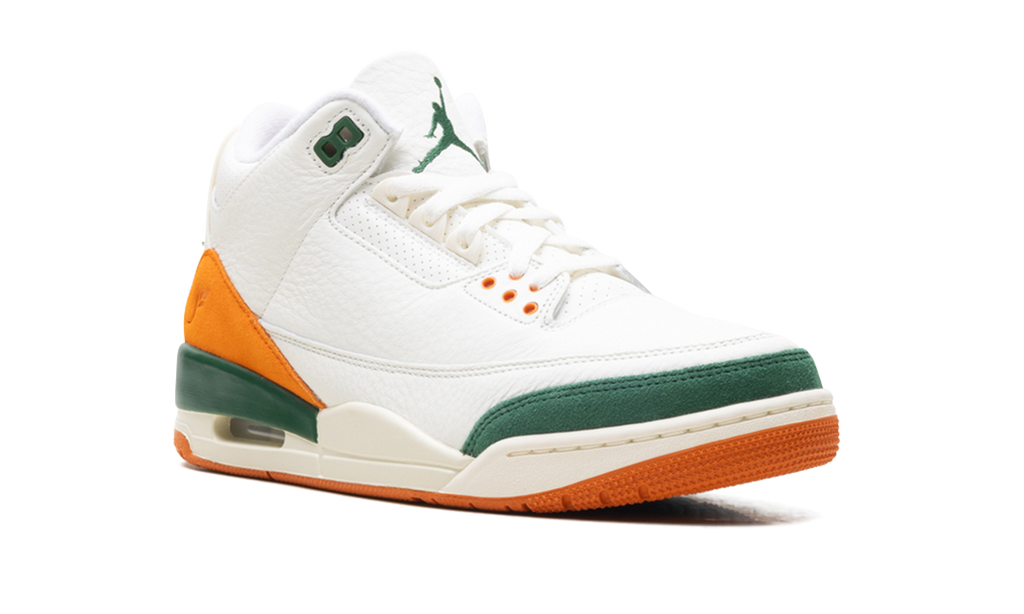 Air Jordan 3 SoleFly - Miami Hurricanes IF4491 100